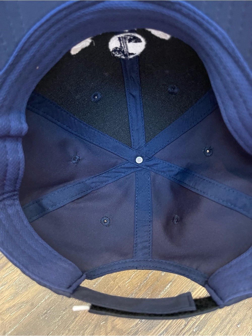 Clearwater Bay Hong Kong Navy Baseball Cap - Picture 3 of 4